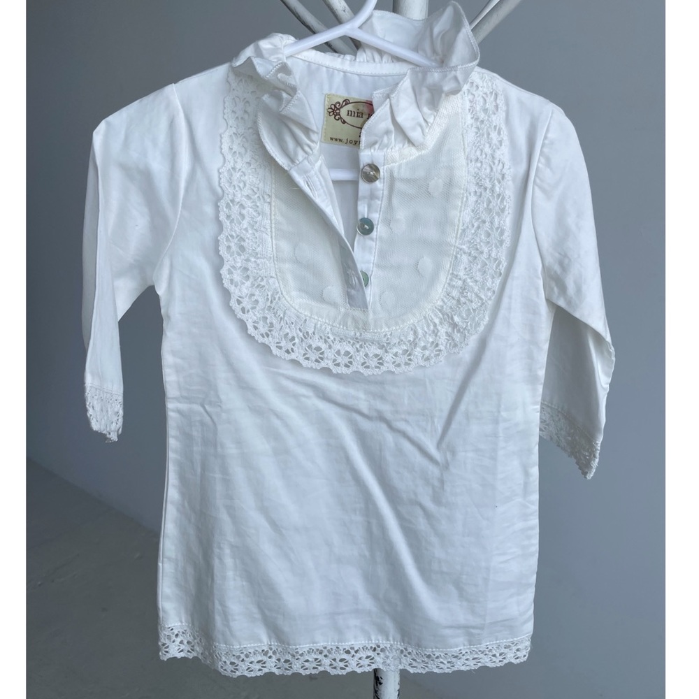 Mia Joy White Shirt size 2